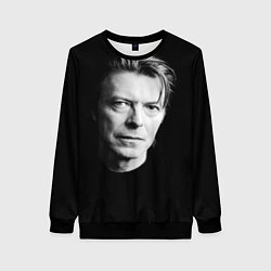 Свитшот женский David Bowie: Black Face, цвет: 3D-черный