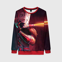 Свитшот женский Juggernaut, цвет: 3D-красный