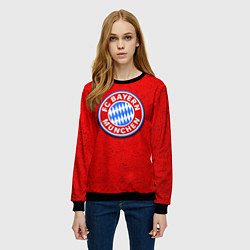 Свитшот женский Bayern FC, цвет: 3D-черный — фото 2