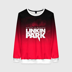 Свитшот женский Linkin Park: Minutes to midnight, цвет: 3D-белый