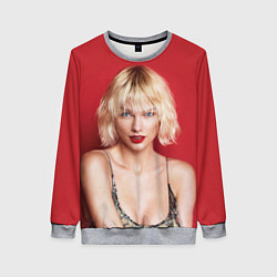 Свитшот женский Taylor Swift, цвет: 3D-меланж