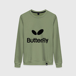 Женский свитшот Butterfly Logo