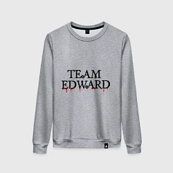 Свитшот хлопковый женский Edward team, цвет: меланж