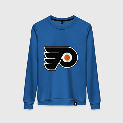 Свитшот хлопковый женский Philadelphia Flyers, цвет: синий