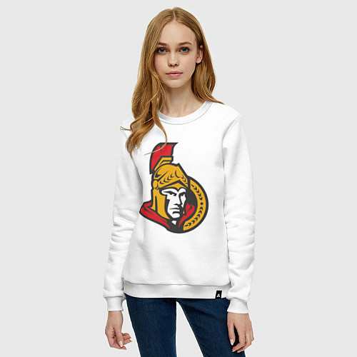 Женский свитшот Ottawa Senators / Белый – фото 3