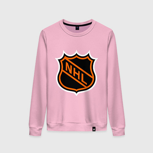 Женский свитшот NHL / Светло-розовый – фото 1
