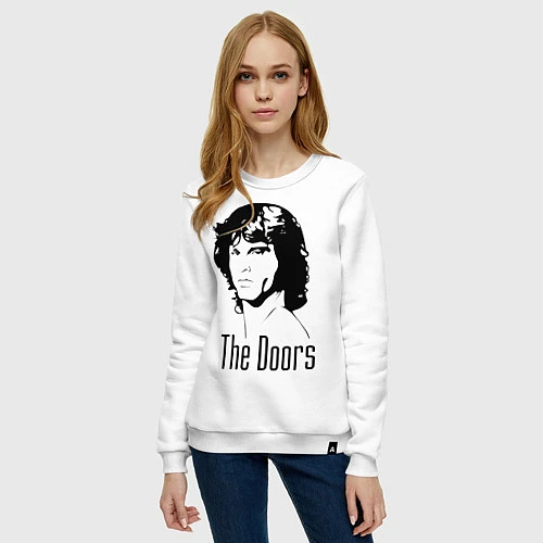 Женский свитшот The Doors / Белый – фото 3