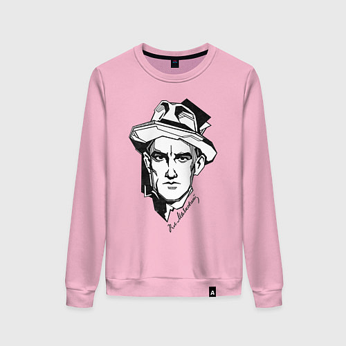 Женский свитшот Маяковский / Светло-розовый – фото 1