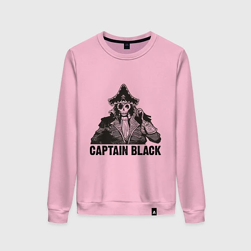 Женский свитшот Captain Black / Светло-розовый – фото 1