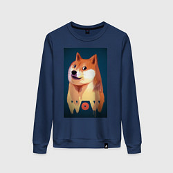 Женский свитшот Wow Doge