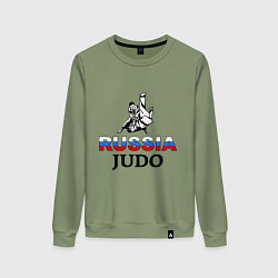 Женский свитшот Russia judo