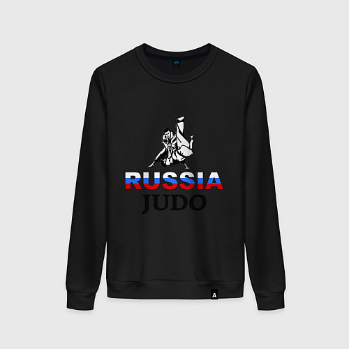 Женский свитшот Russia judo / Черный – фото 1