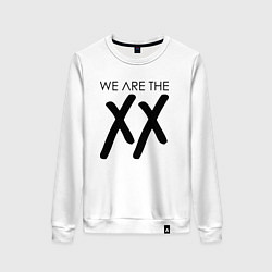 Свитшот хлопковый женский We are the XX, цвет: белый
