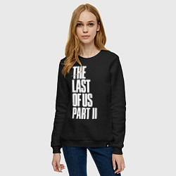 Свитшот хлопковый женский The Last of Us: Part II, цвет: черный — фото 2