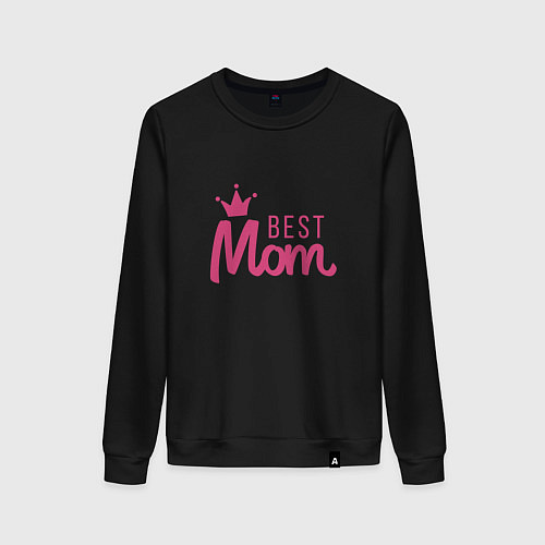 Женский свитшот Best Mom / Черный – фото 1