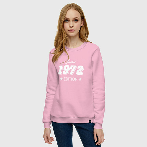 Женский свитшот Limited Edition 1972 / Светло-розовый – фото 3