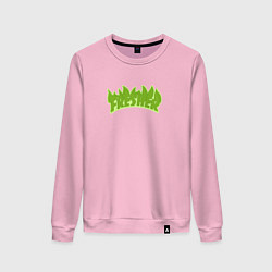 Свитшот хлопковый женский Fresher, цвет: светло-розовый
