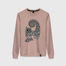 Женский свитшот Кот3