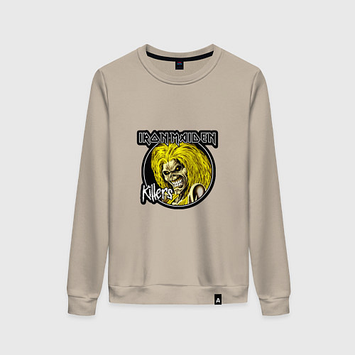 Женский свитшот Iron Maiden Killers / Миндальный – фото 1
