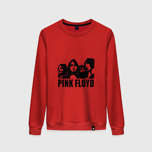 Женский свитшот Pink Floyd / Красный – фото 1