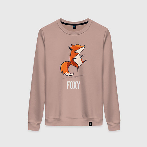 Женский свитшот Little Foxy / Пыльно-розовый – фото 1