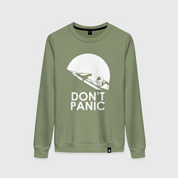 Женский свитшот Elon: Don't Panic