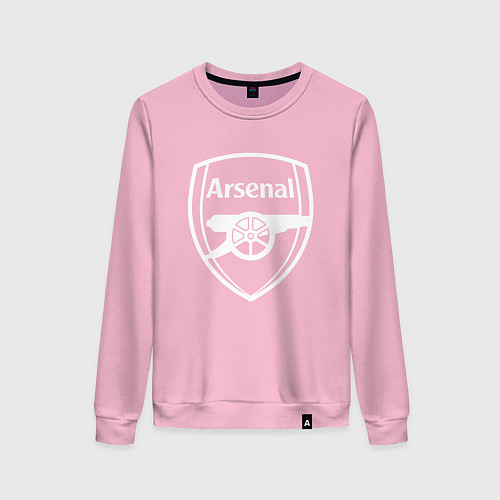 Женский свитшот FC Arsenal / Светло-розовый – фото 1