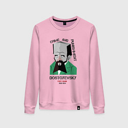 Женский свитшот Dostoevsky Crime