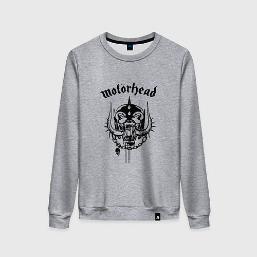 Женский свитшот Motrhead: Black Devil / Меланж – фото 1