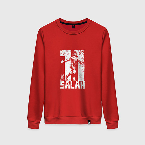 Женский свитшот Salah 11 / Красный – фото 1