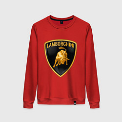 Женский свитшот Lamborghini logo