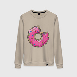 Женский свитшот Пончик Гомера