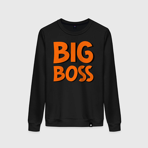 Женский свитшот Big Boss / Черный – фото 1