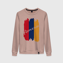 Женский свитшот Armenia in my heart