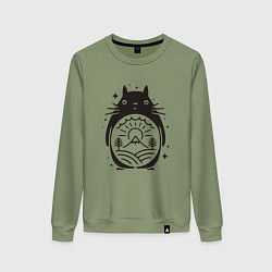 Женский свитшот Narute Totoro