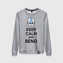 Женский свитшот Keep Calm & Bend