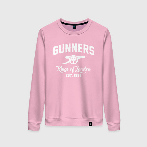 Женский свитшот Arsenal Guinners / Светло-розовый – фото 1