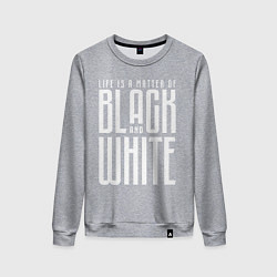Женский свитшот Juventus: Black & White