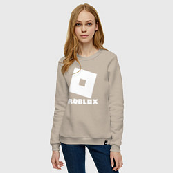 Свитшот хлопковый женский ROBLOX, цвет: миндальный — фото 2