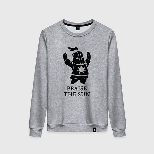 Женский свитшот Praise the Sun / Меланж – фото 1