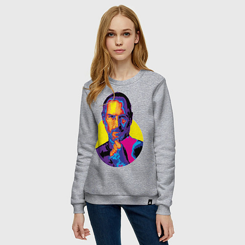 Женский свитшот Jobs Colors / Меланж – фото 3