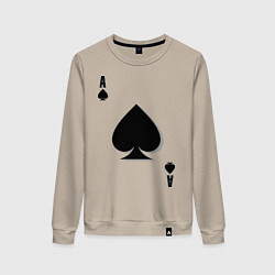Женский свитшот Пиковый туз