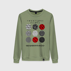 Женский свитшот TOP: Blurryface