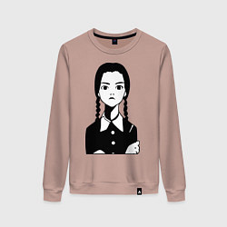 Женский свитшот Wednesday Addams