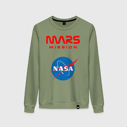Женский свитшот Nasa Mars mission