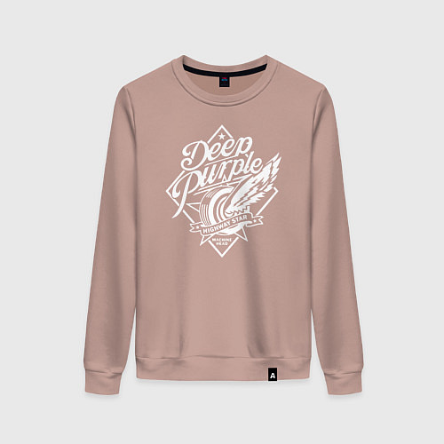 Женский свитшот Deep Purple: Machine Head / Пыльно-розовый – фото 1