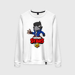 Женский свитшот BRAWL STARS CROW