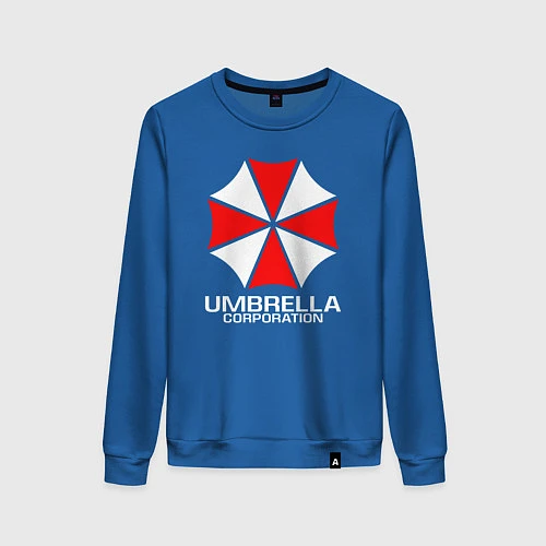 Женский свитшот UMBRELLA CORP / Синий – фото 1