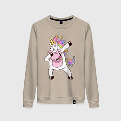 Женский свитшот Dabbing Unicorn