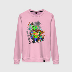 Женский свитшот Minecraft